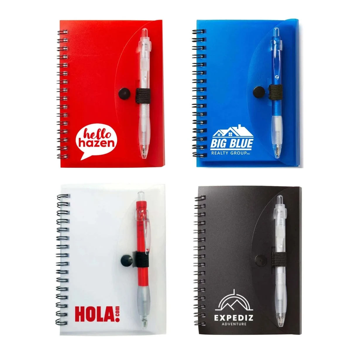 Spiral Notebook w/Cardinal Pen 1
