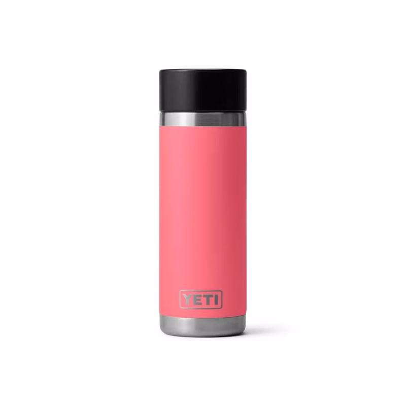 YETI Rambler 18 OZ Bottle w/ Hotshot Lid - Laser Engraved