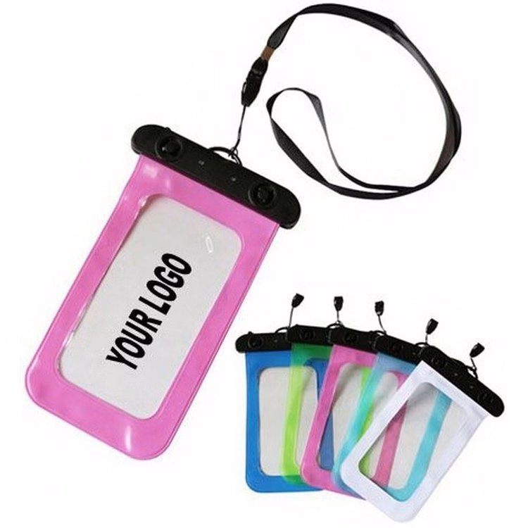 Waterproof Cell Phone Pouch W/ Lanyard