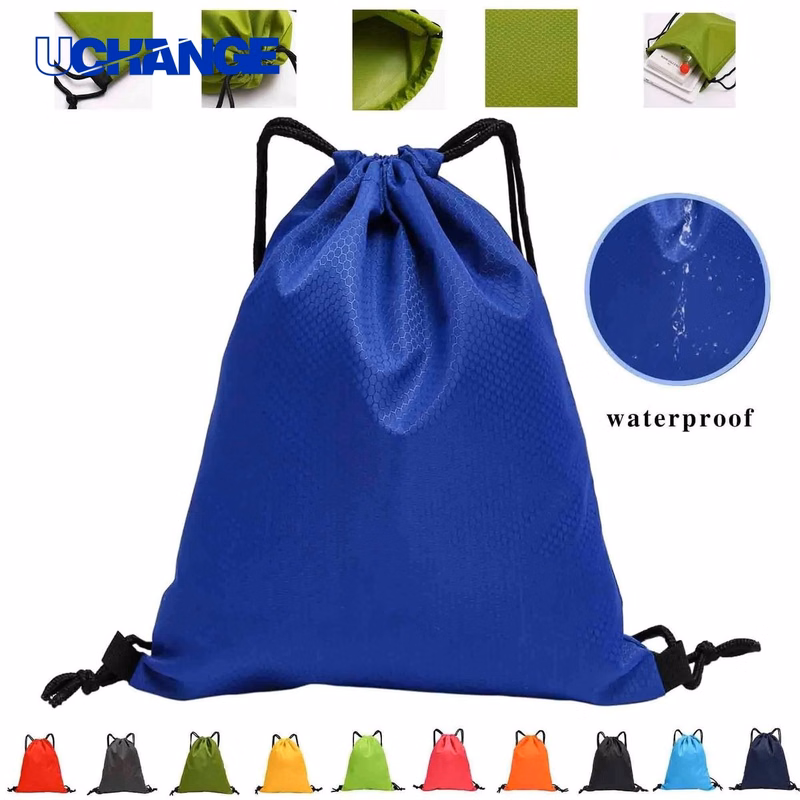 Waterproof Gym and Travel Drawstring Backpack Organizer