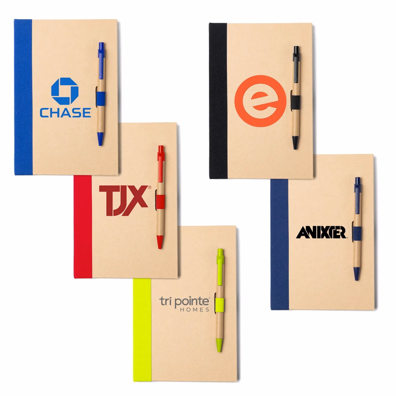 Binded Kraft Journal with Pen Closure