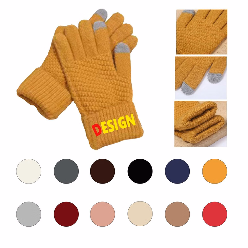 Touchscreen Soft Knit Gloves