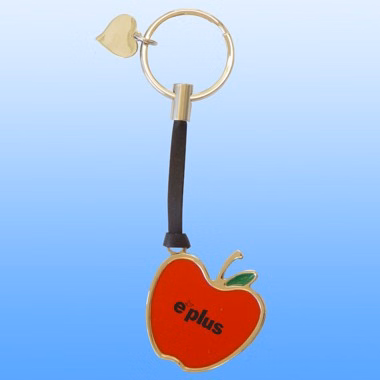 APPLE SHAPED KEYTAG