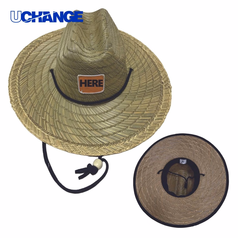 Straw Wide Brim Beach Hat for Summer Wear