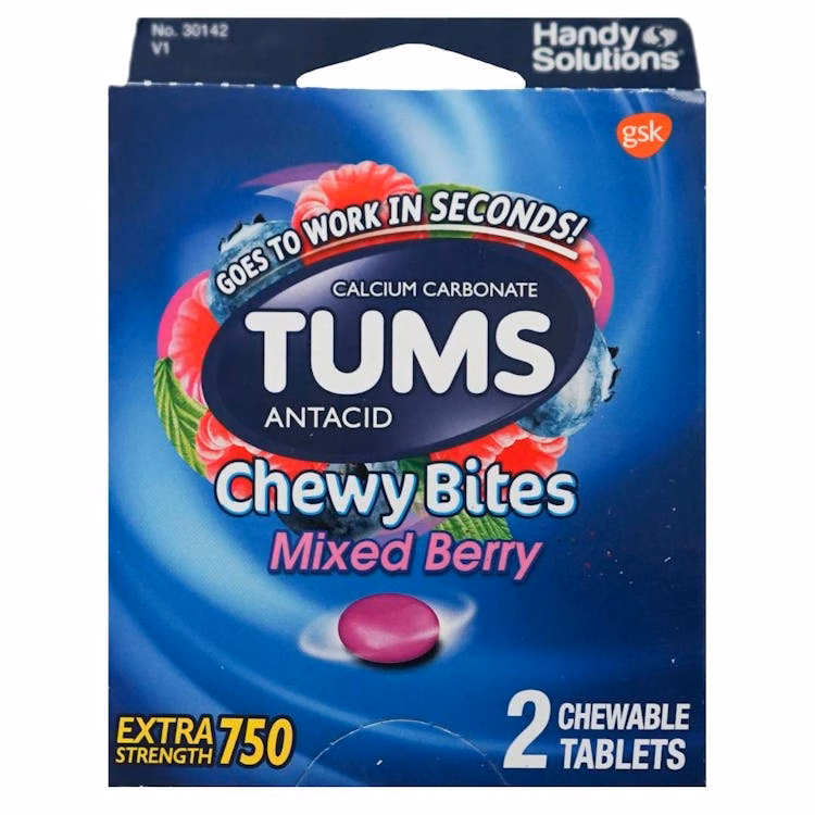 Tums Chewy Bites Mixed Berry -  2 Pack