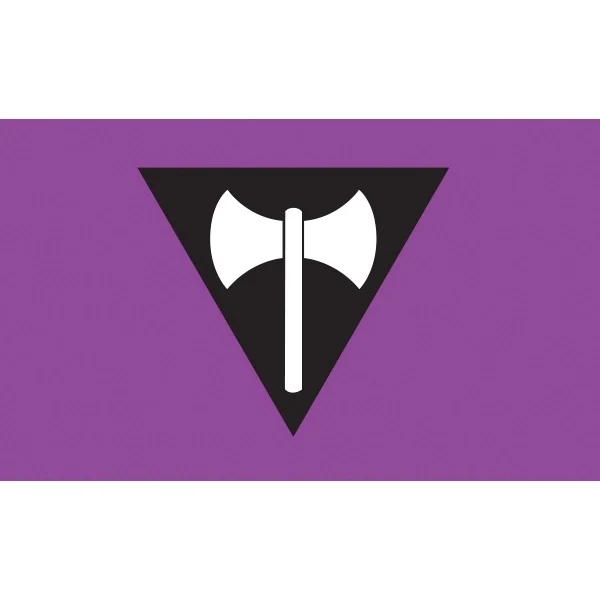 Lesbian Motorcycle Flag 1