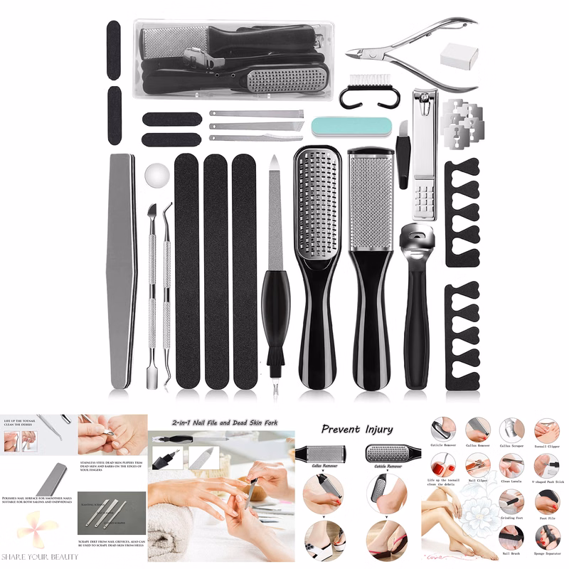 26 in 1 Professional Pedicure Tools Set