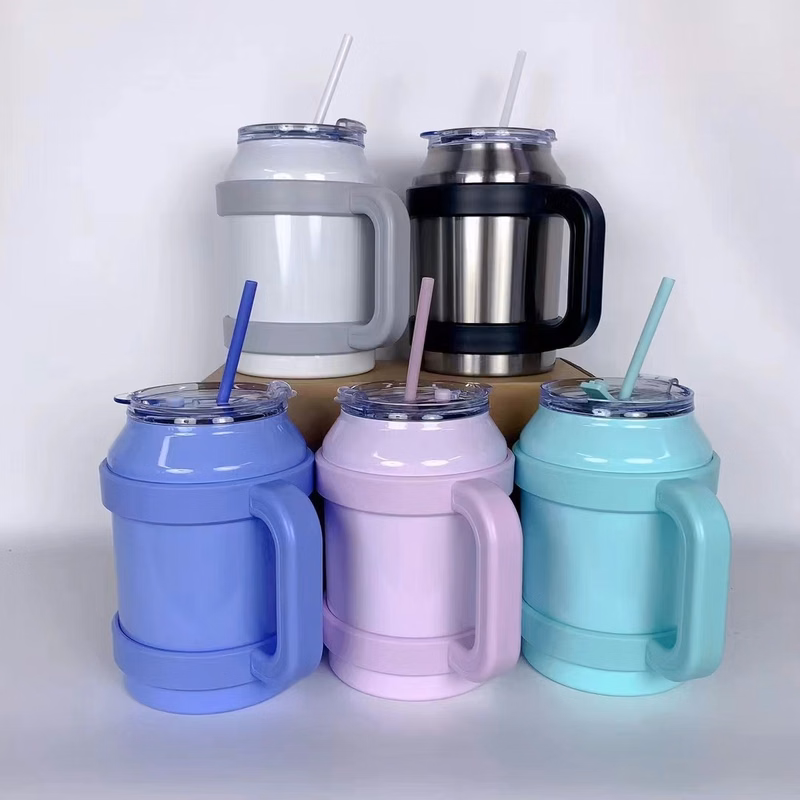 50oz Travel Tumbler with Lid and Straw