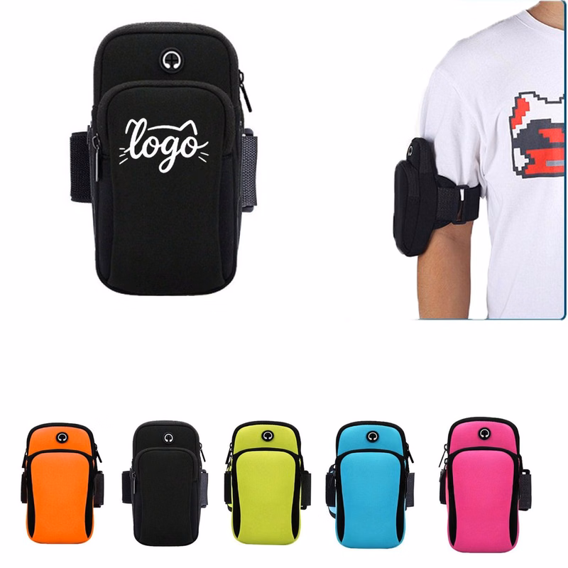Adjustable Sports Armband for Running and Workouts