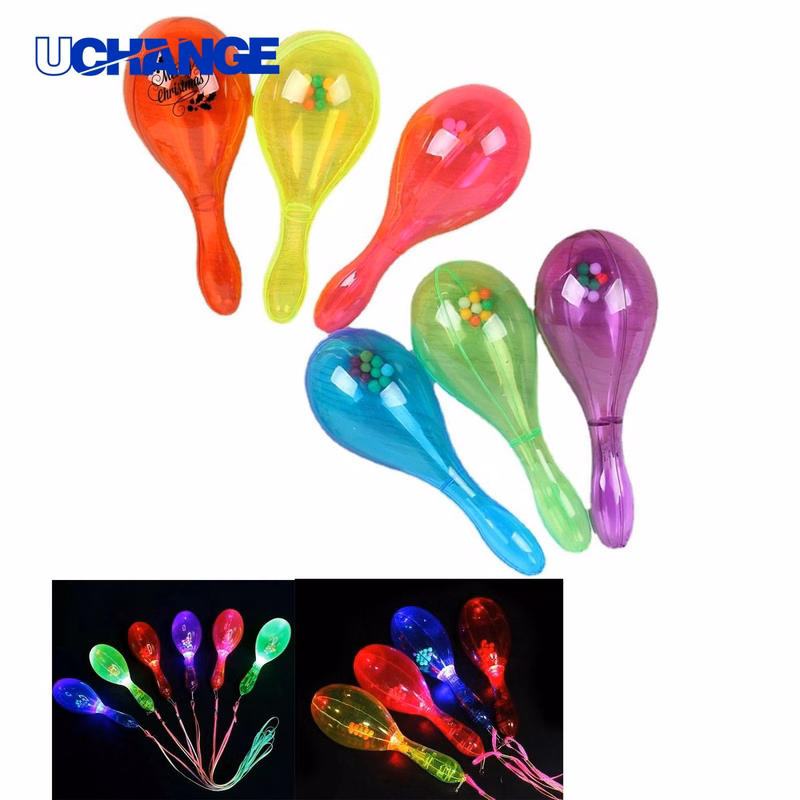 Light Up Mini Maracas Party Toy