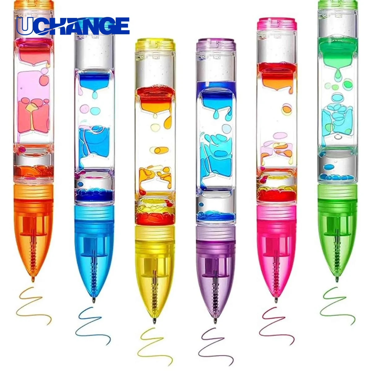 Liquid Motion Bubbler Toy Pen for Stress Relief 1