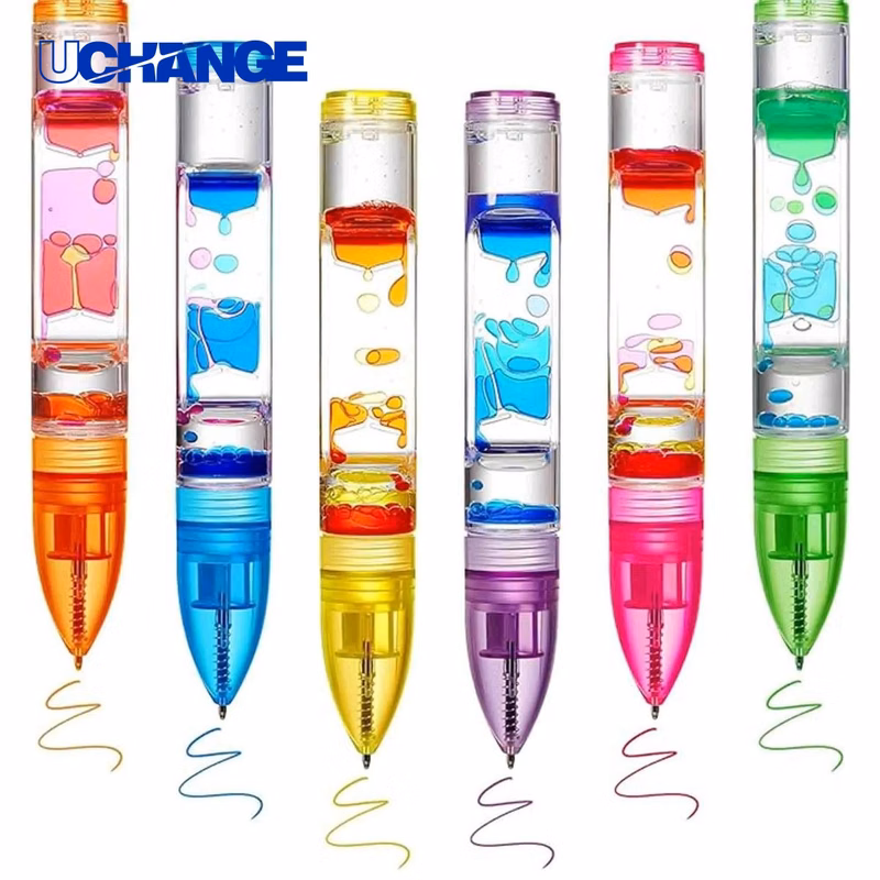 Liquid Motion Bubbler Toy Pen for Stress Relief