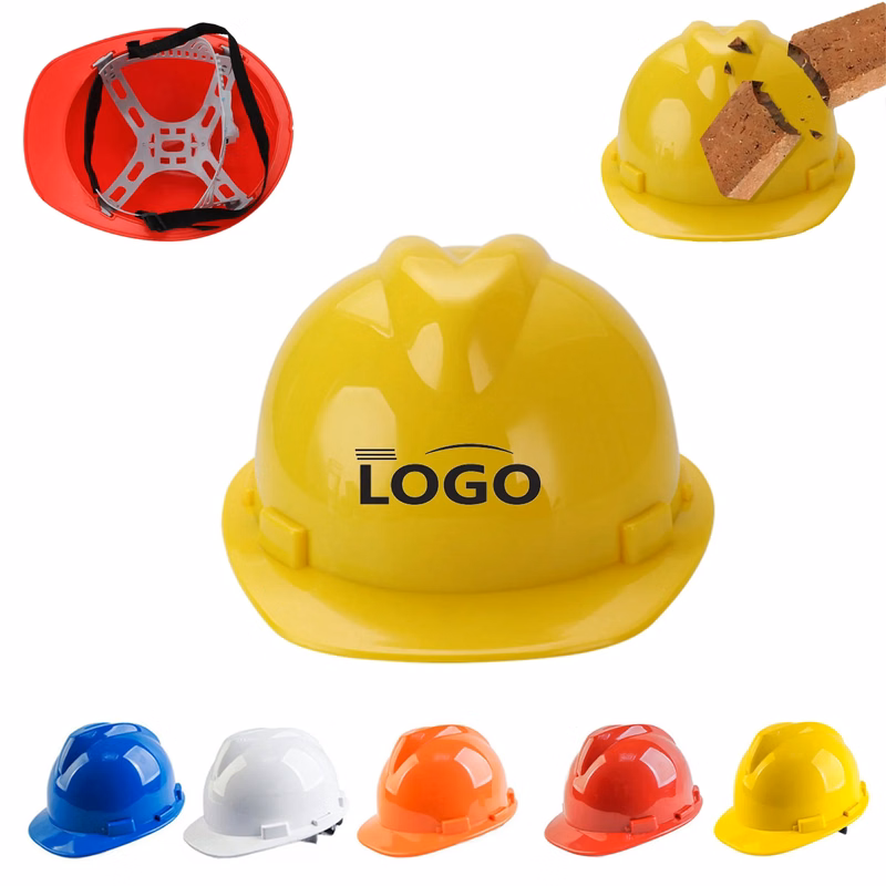 International Standard Thickened ABS Worksite Safety Helmet