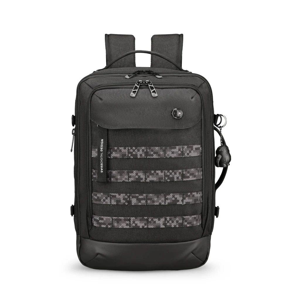 SwissDigital® BERG RFID Protection Large Travel Backpack 1