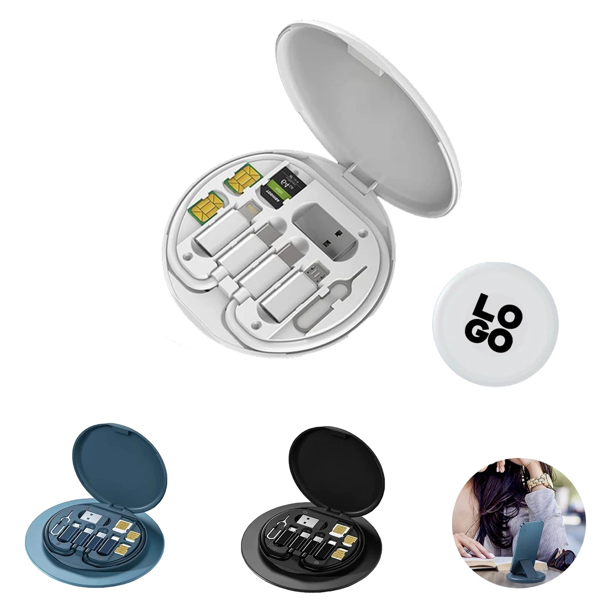 60W Multifunctional Fast Charging Data Cable Set 1