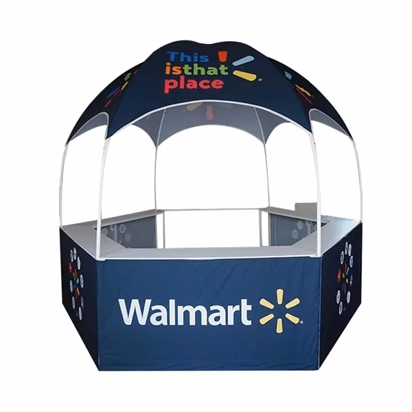 Round Steel Dome Hexagon Tent