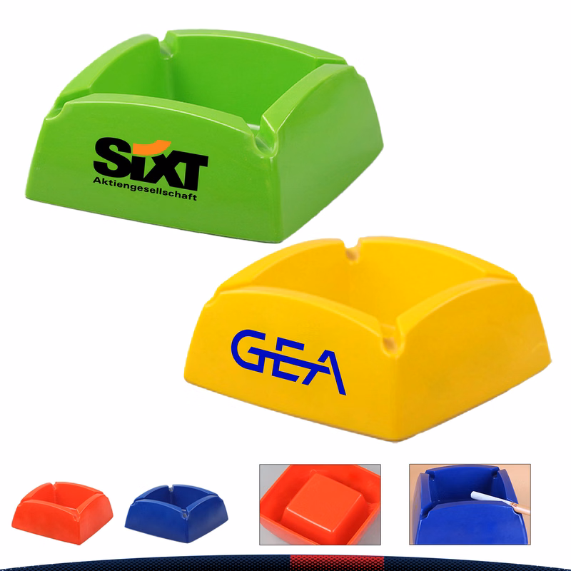 Mika Square Ashtray