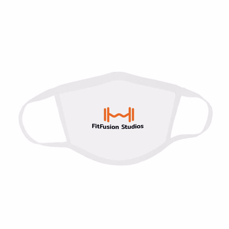 2-PLY Polyester Face Mask With Nose Wire