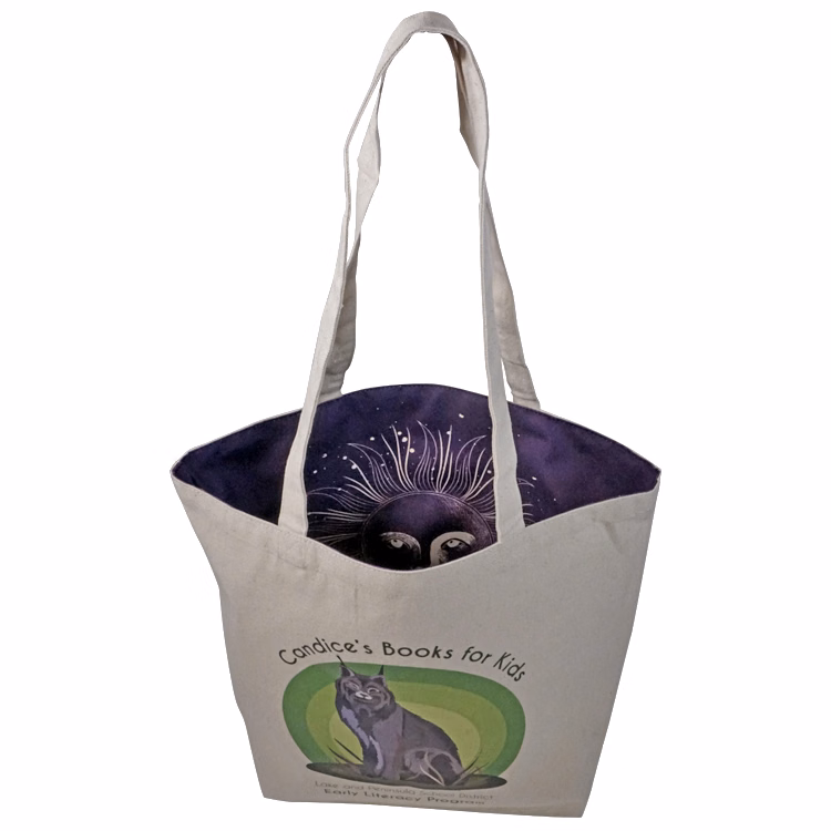 Reversible Natural Cotton Tote