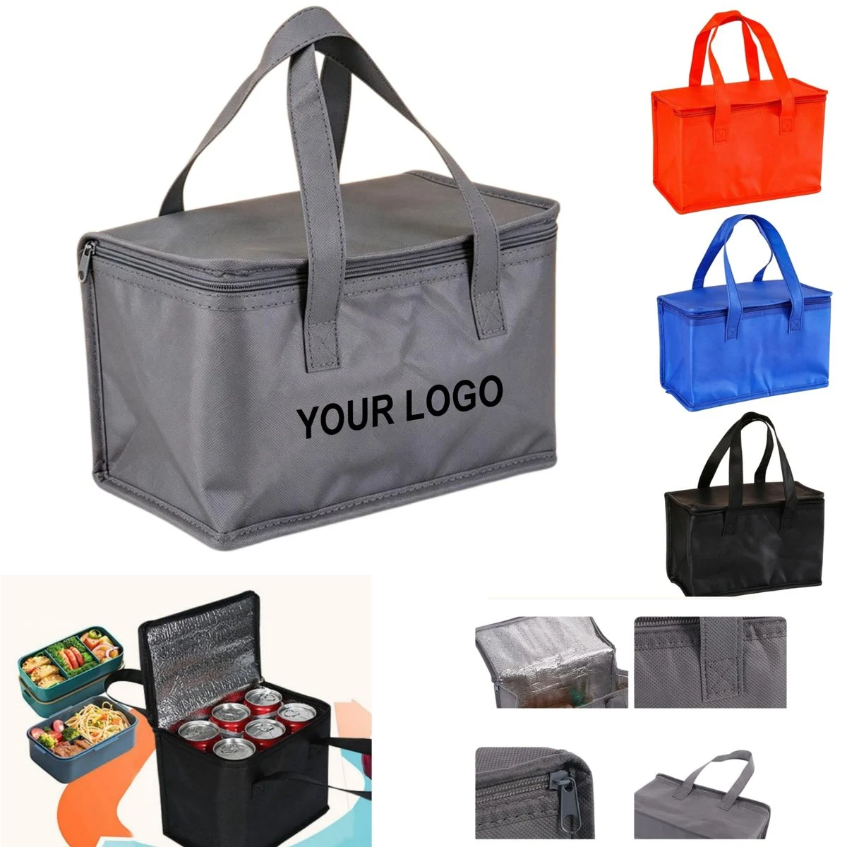 Large Insulated Grocery Shopping Bag 1