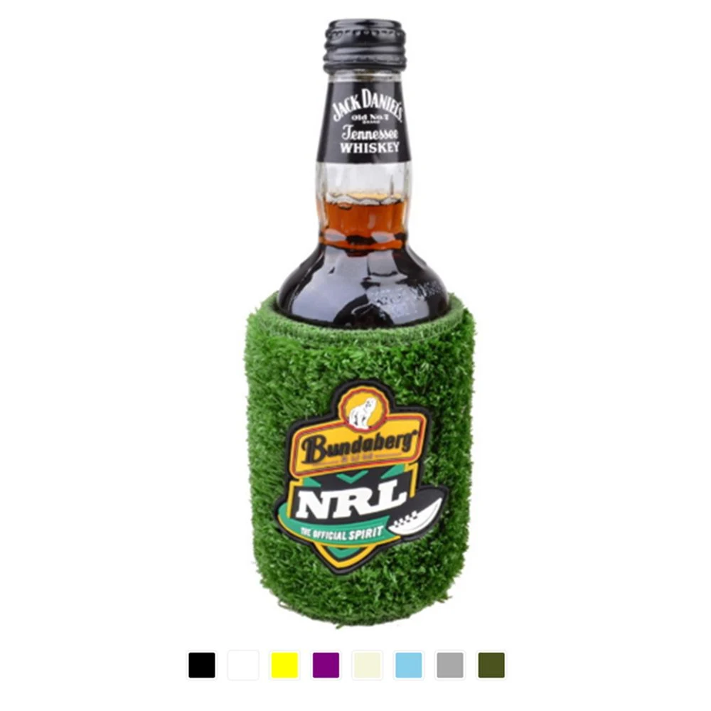 Insulated Artificial Grass Turf Bottle Coolie 1