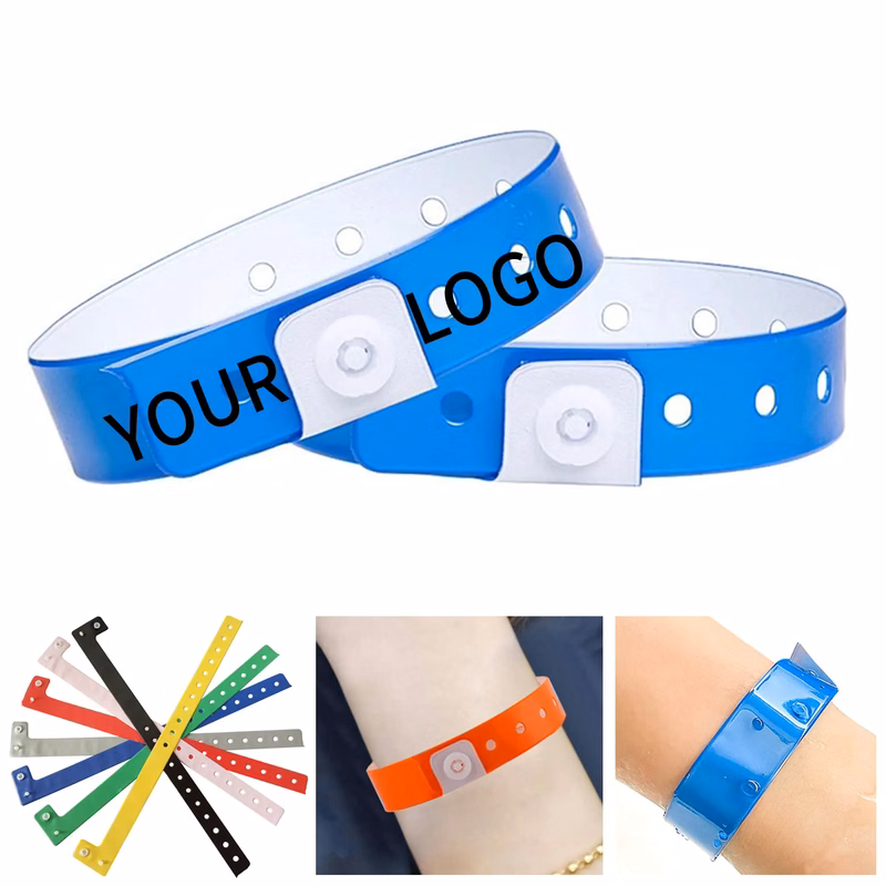 Durable Festival Wristband PVC Material