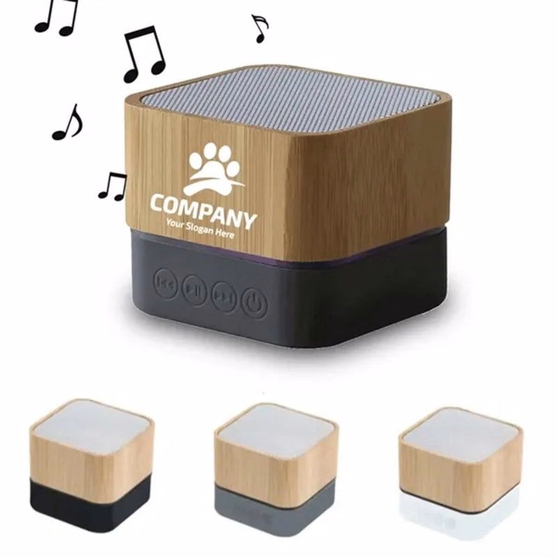Waterproof Bamboo Bluetooth Speaker