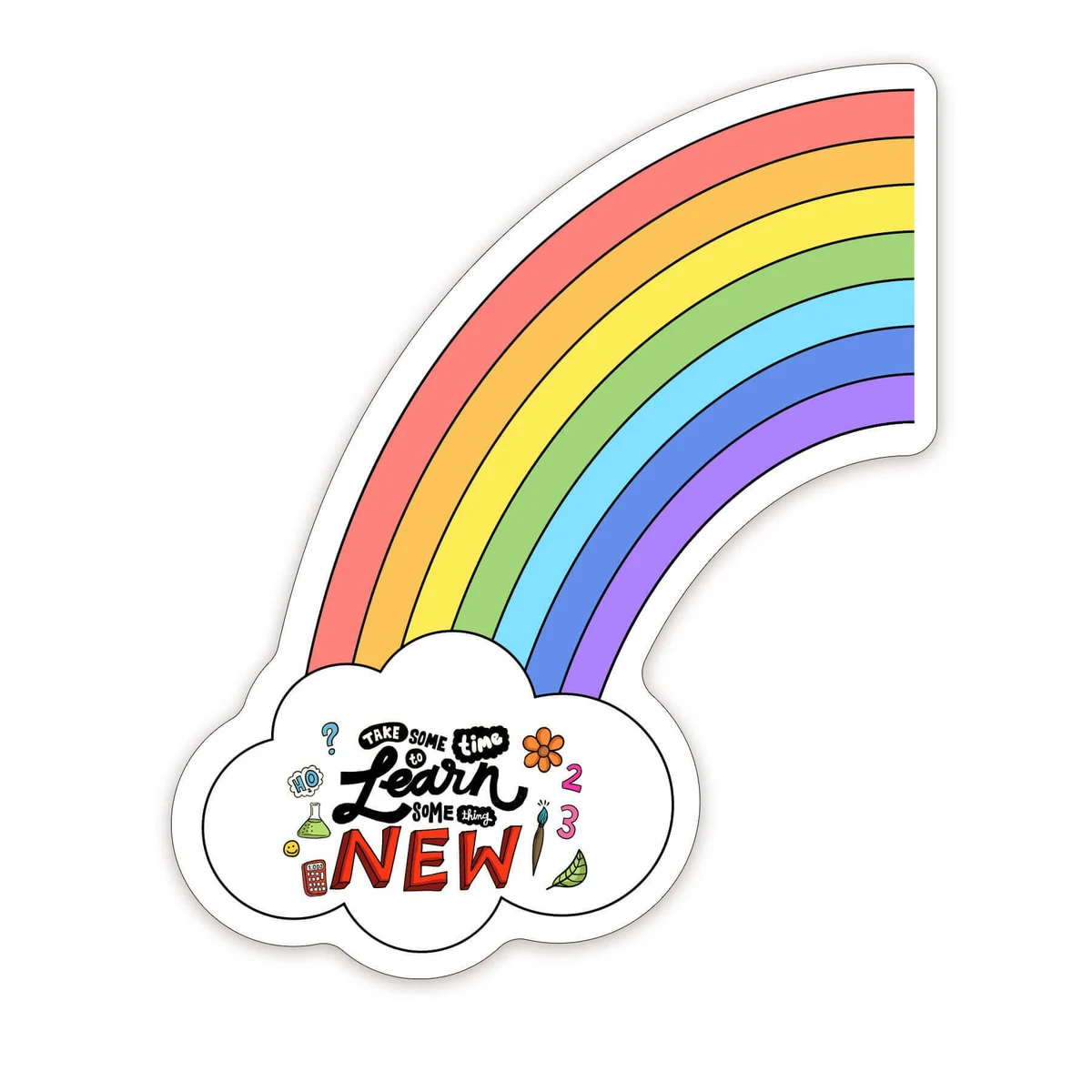 Rainbow Shaped NoteKeeper™ Magnet 20 Mil 1