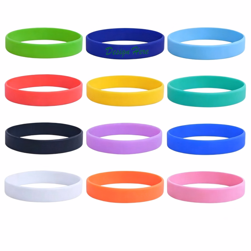 Pure Color Silicone Bracelet
