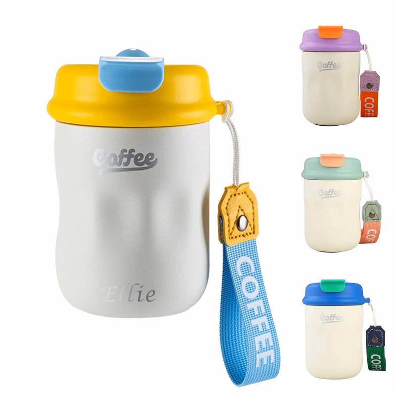 14.8 oz Colorful Portable Coffee Cup