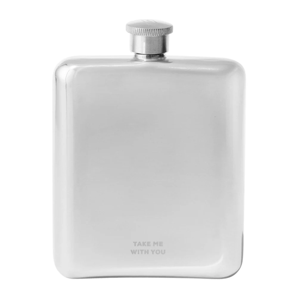 Stainless Steel Square Flask 1
