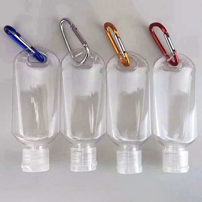 Mini Hand Sanitizer Bottles with Carabiner