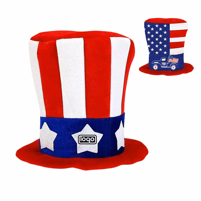 4th of July Patriotic Top Hat