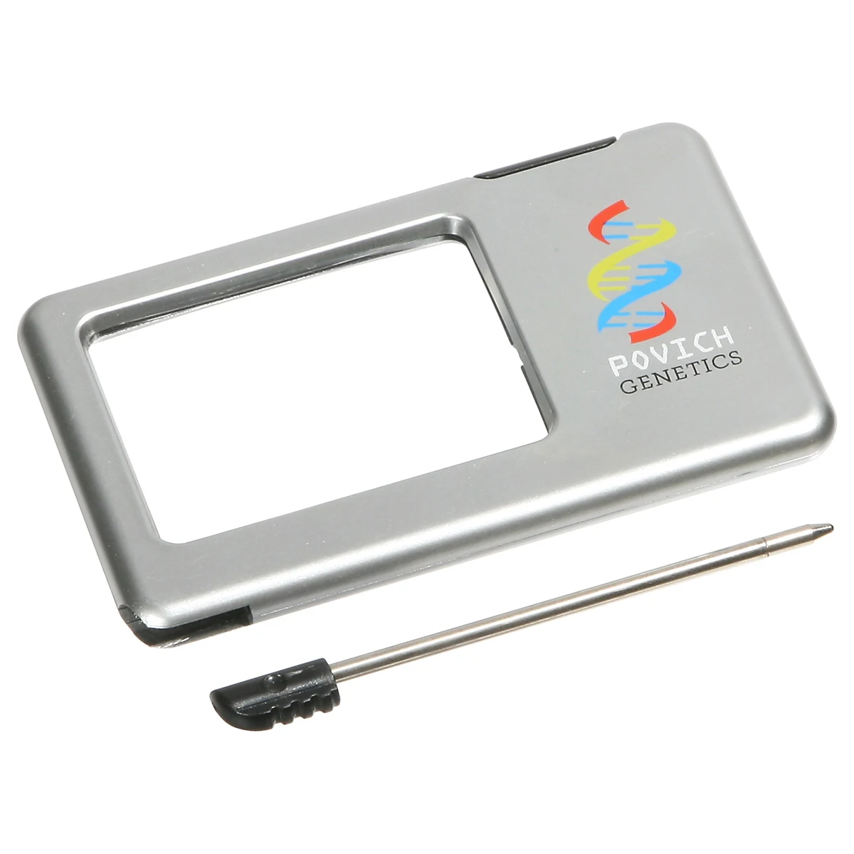 Silver Thin Light-Up Magnifier 1