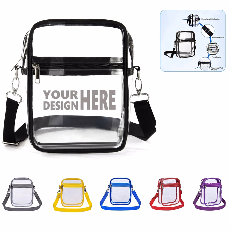 Clear Crossbody Bag Stadium Approved