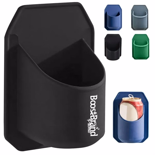 Custom Silicone Shower Beverage Holder with Suction Mount — Hospitality & Lifestyle Giveaway