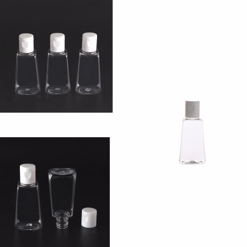 1oz. Refillable Empty Clear Bottle