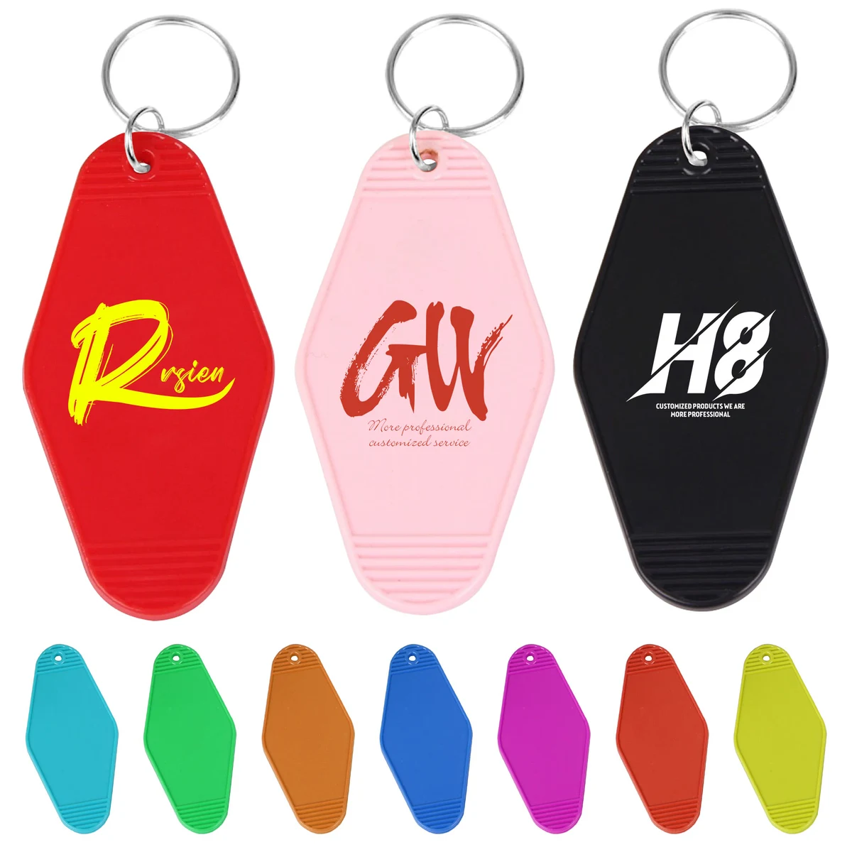 Vintage Motel Hotel Keychain 1