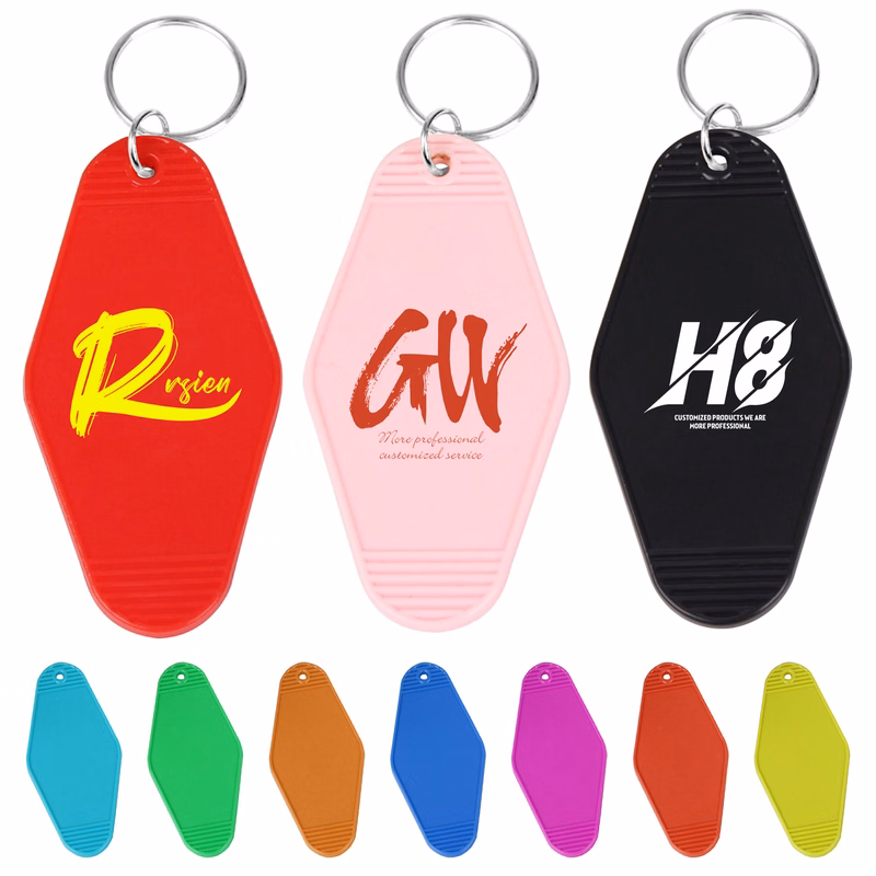 Vintage Motel Hotel Keychain
