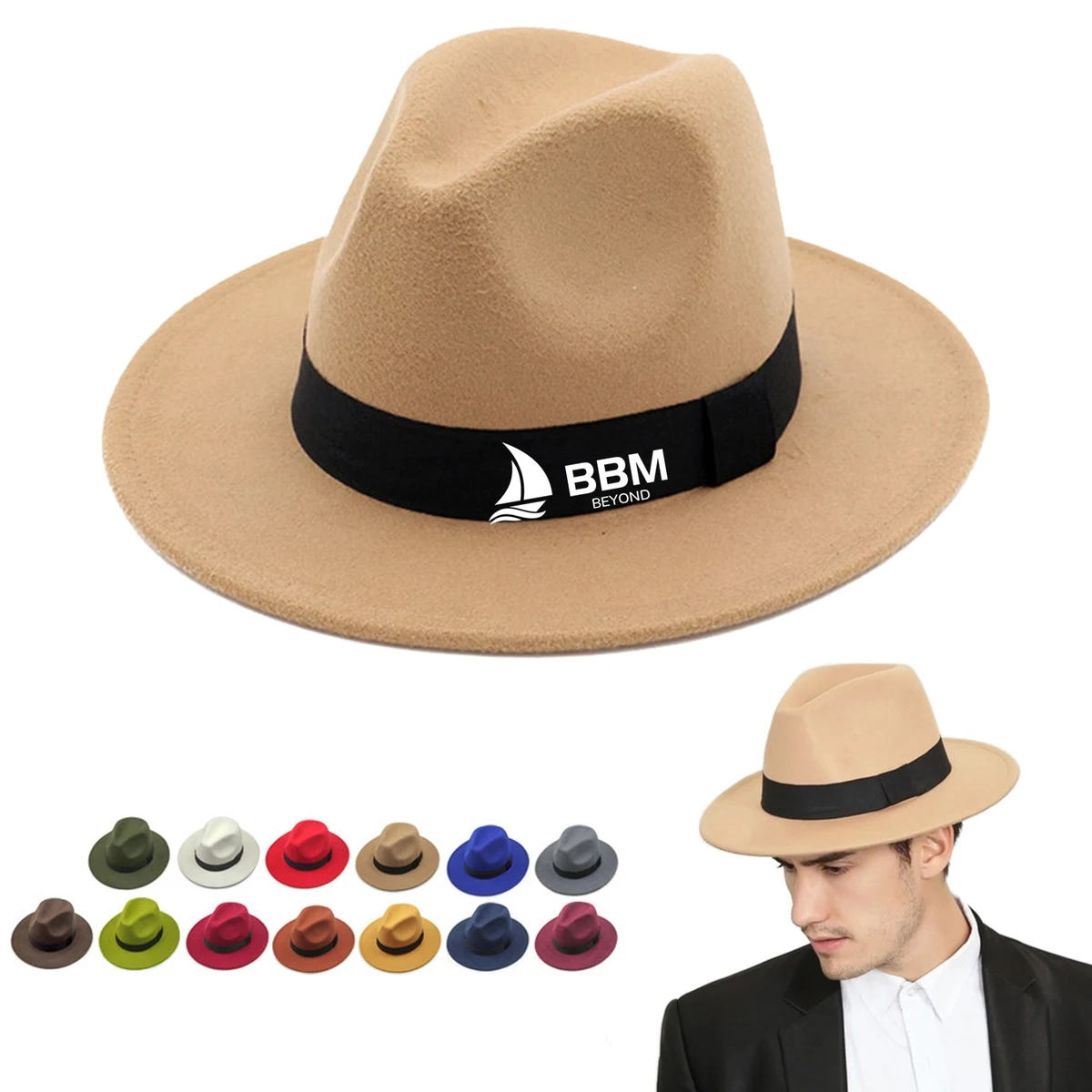 Polyester Bowler Hat 1