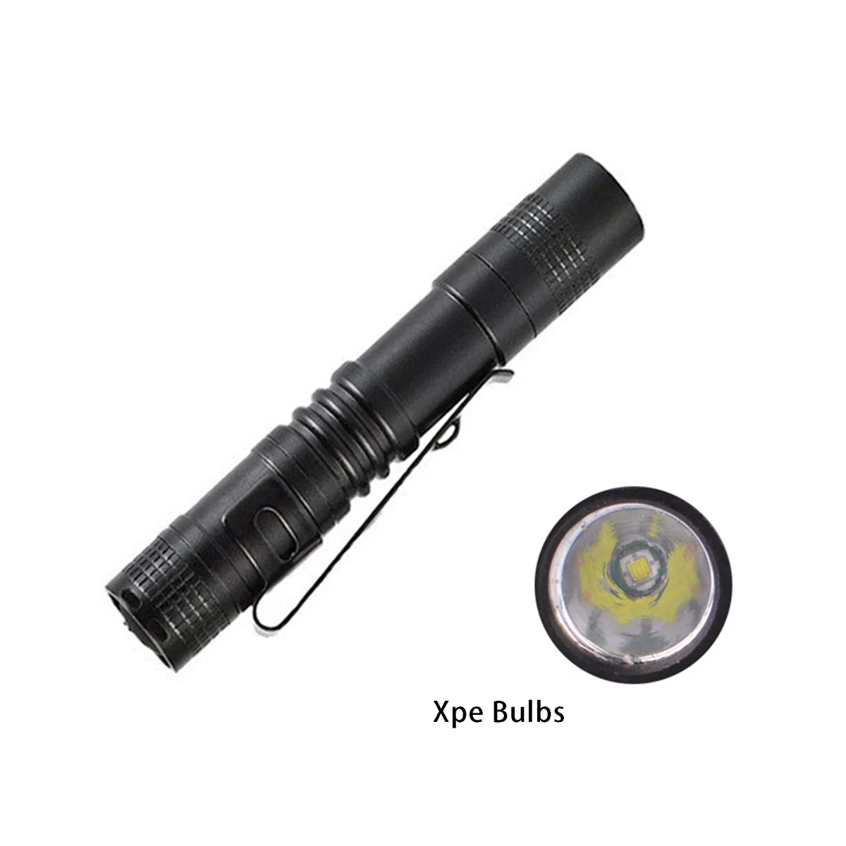 Slim Flashlight with Clip 1