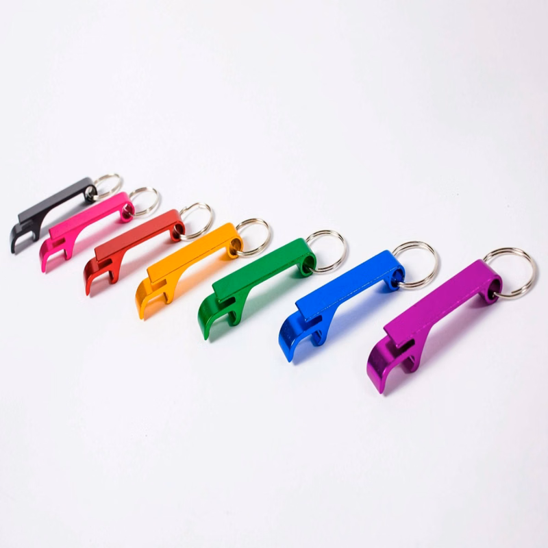 Aluminum Beverage Wrench Keychain