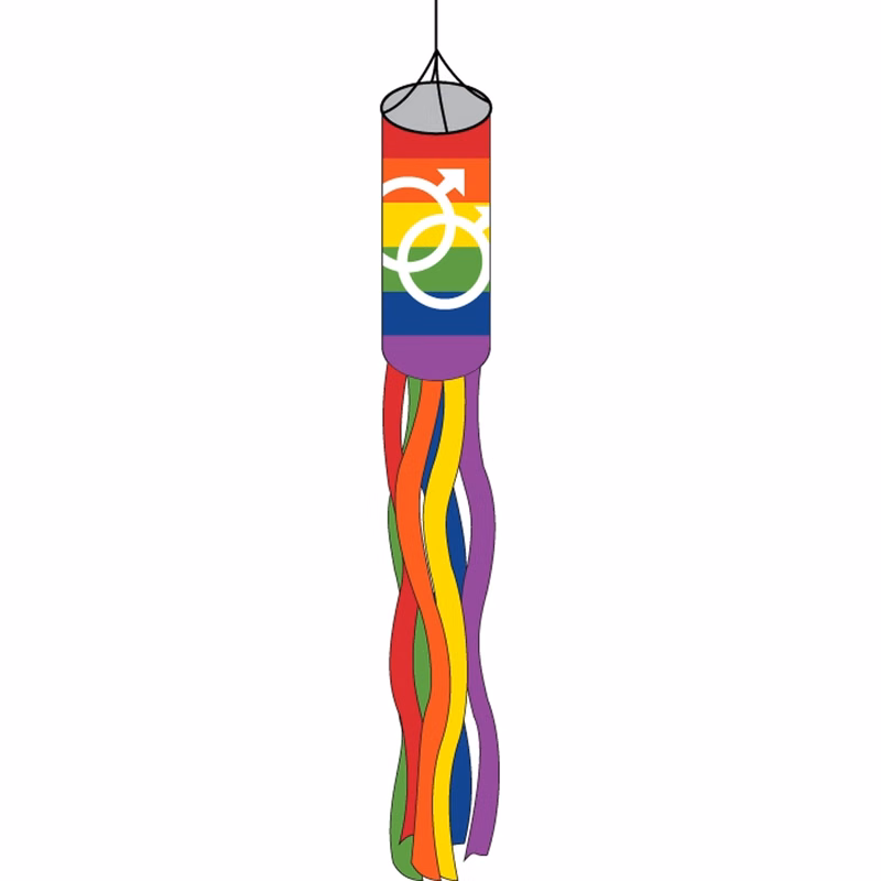 Double Male Windsock