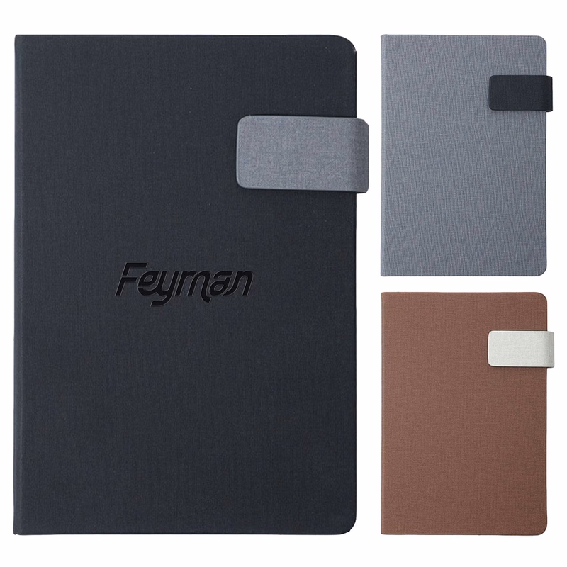 A5 PU Leather Cover Magnetic Buckle Notebook