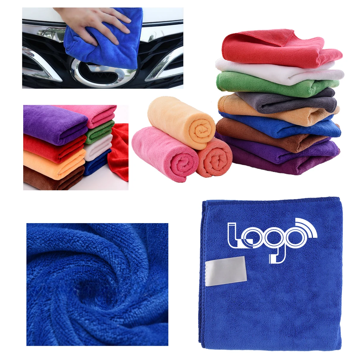 High-Quality Microfiber Car Towel 1