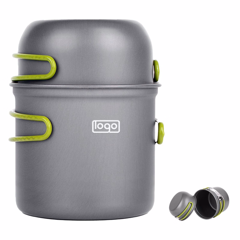 Stainless Steel Camping Cookware Mess Pot