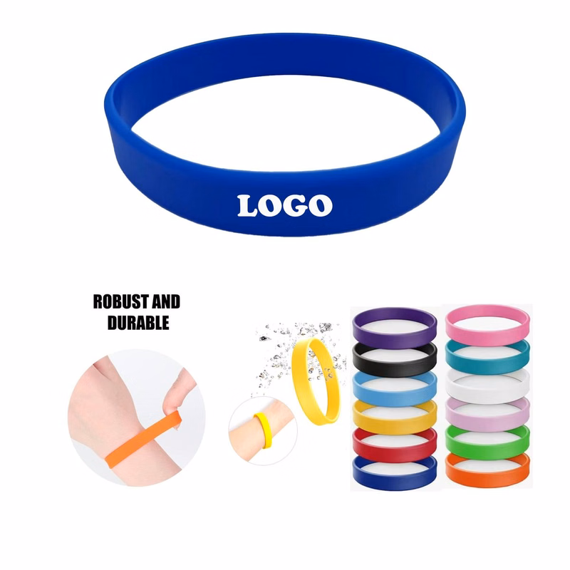 MOQ 50 pcs Custom Silicone Wristbands