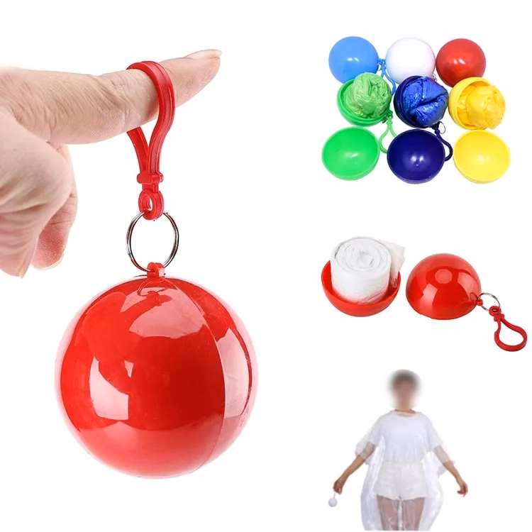 Portable Disposable Raincoat Ball