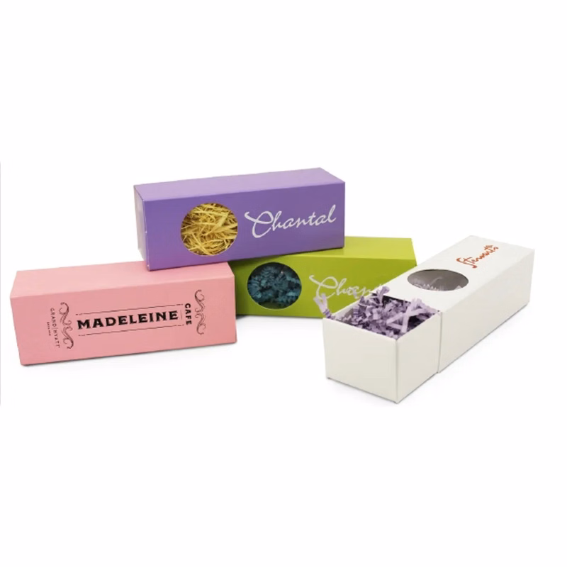 Macaron Boxes With Window