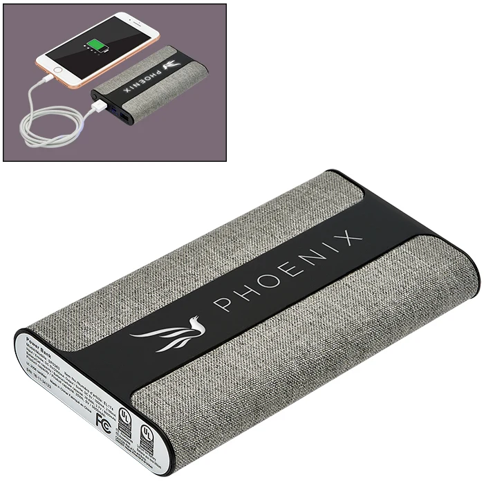 UL Certified Channel Power Bank – 8000 mAh 1